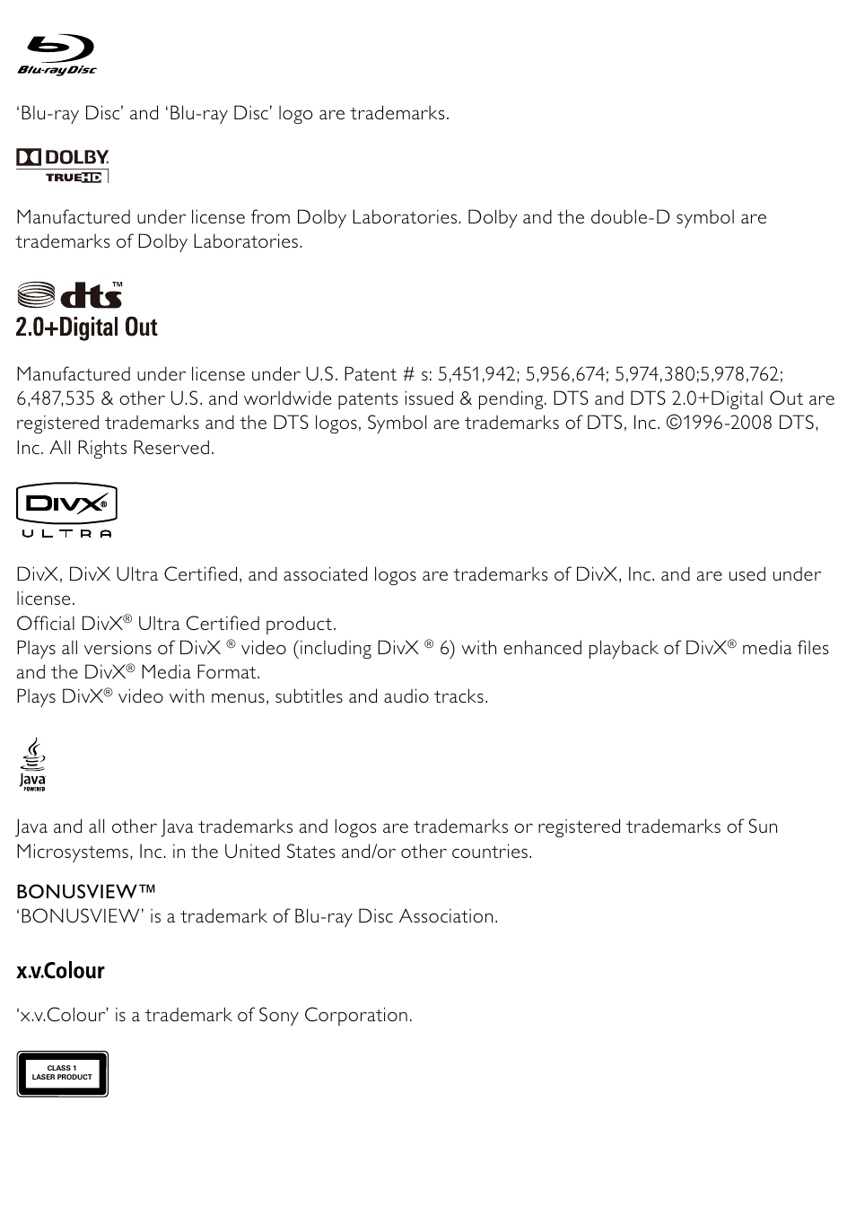 Philips BDP2500/12 User Manual | Page 5 / 47