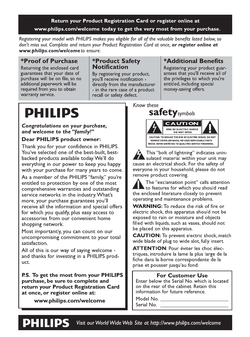 Philips AJ3231/37 User Manual | Page 3 / 15