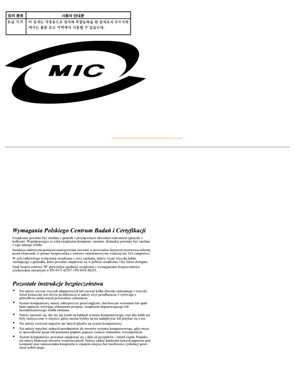 Polish center for testing and certification notice | Philips 150B3Y User Manual | Page 42 / 81