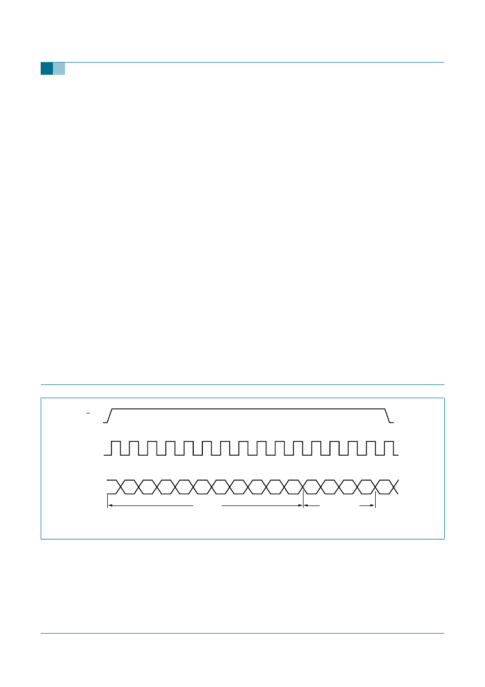 6 initialize the tea5880ts, Timing diagrams, Tea5880ts | Philips semiconductors | Philips TEA5880TS User Manual | Page 15 / 27