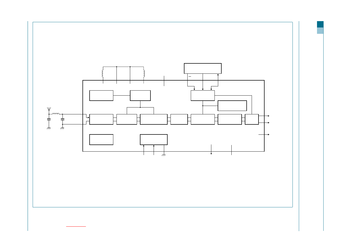 Block diagram, Tea5880ts, Bloc k dia gram | Philips semiconductor s | Philips TEA5880TS User Manual | Page 4 / 27