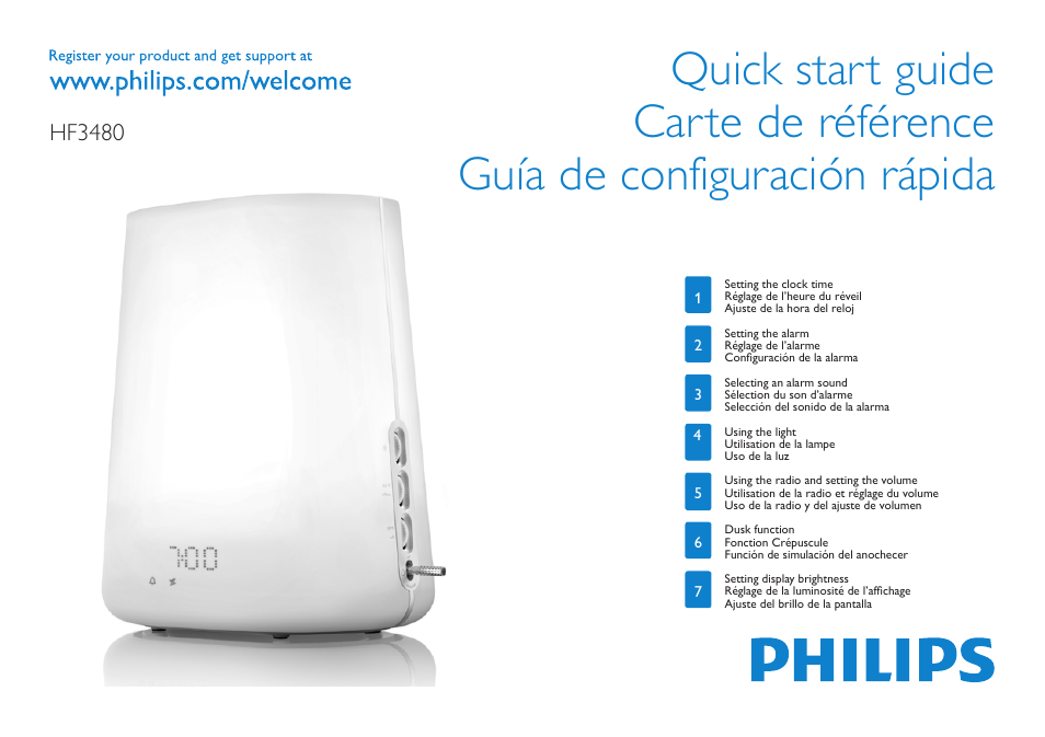 Philips HF3480/60 User Manual | 24 pages