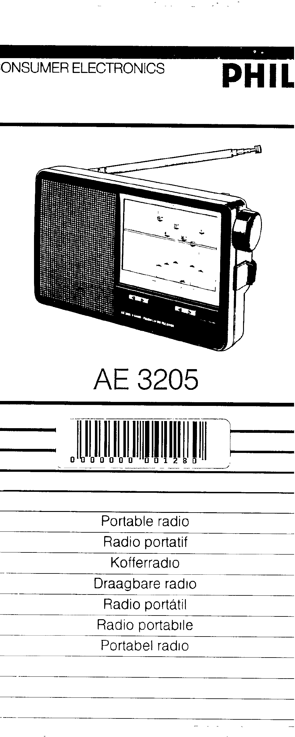 Philips AE 3205 User Manual | 4 pages