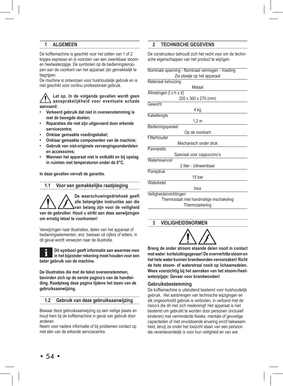 Philips SIN 006XN User Manual | Page 54 / 72
