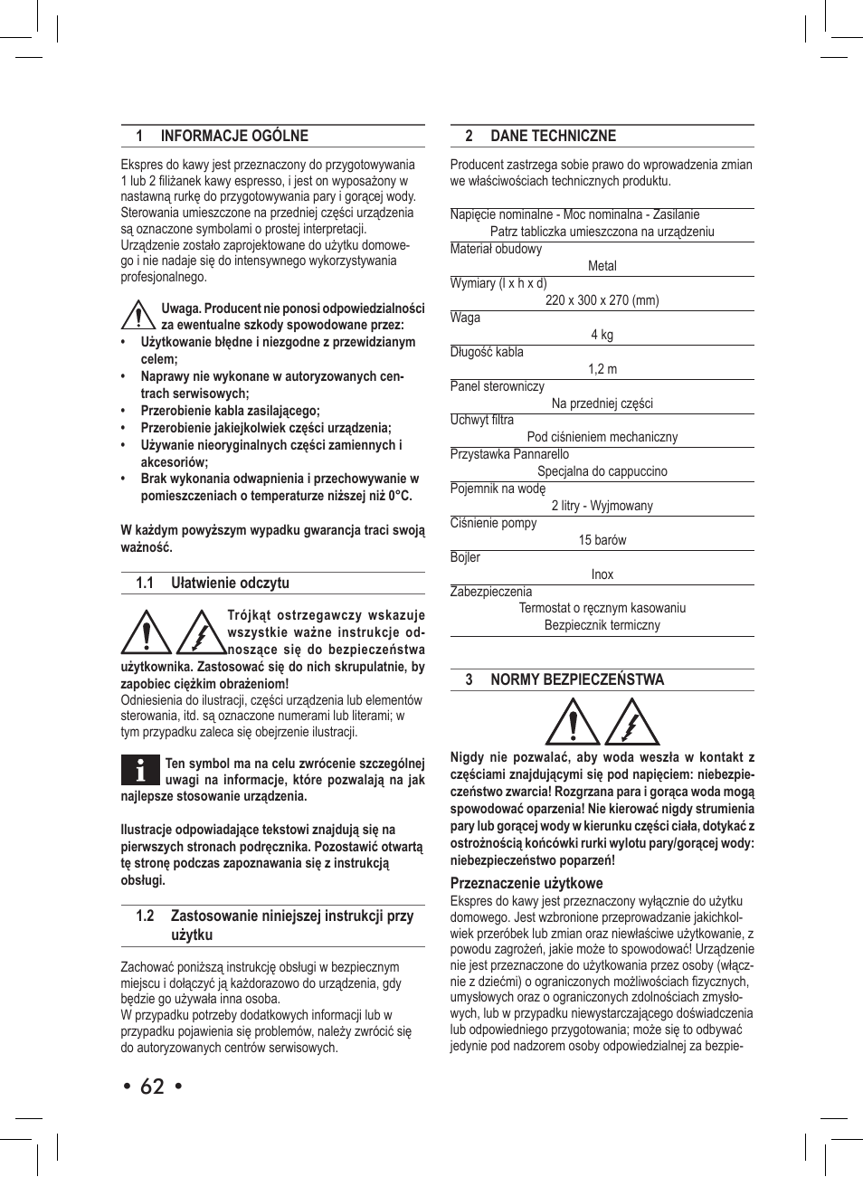 Philips SIN 006XN User Manual | Page 62 / 72