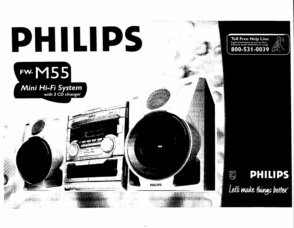 Philips FW-M55 User Manual | 98 pages