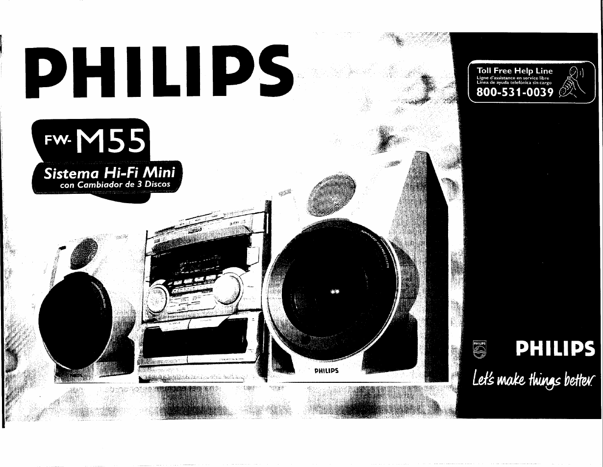Philips, I philips | Philips FW-M55 User Manual | Page 68 / 98