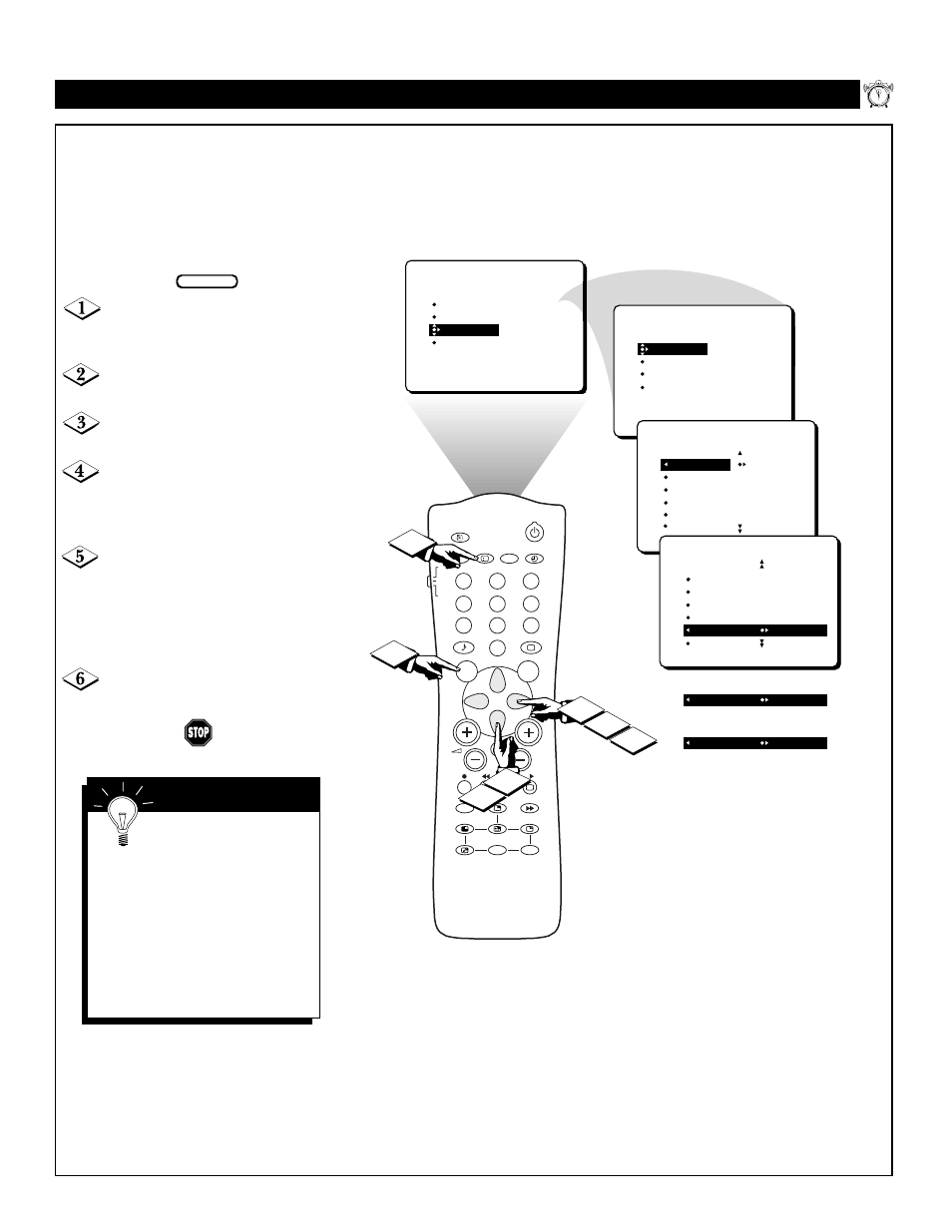 Etting the, Ctivate, Ontrol | Philips Magnavox 55P8241 User Manual | Page 17 / 54