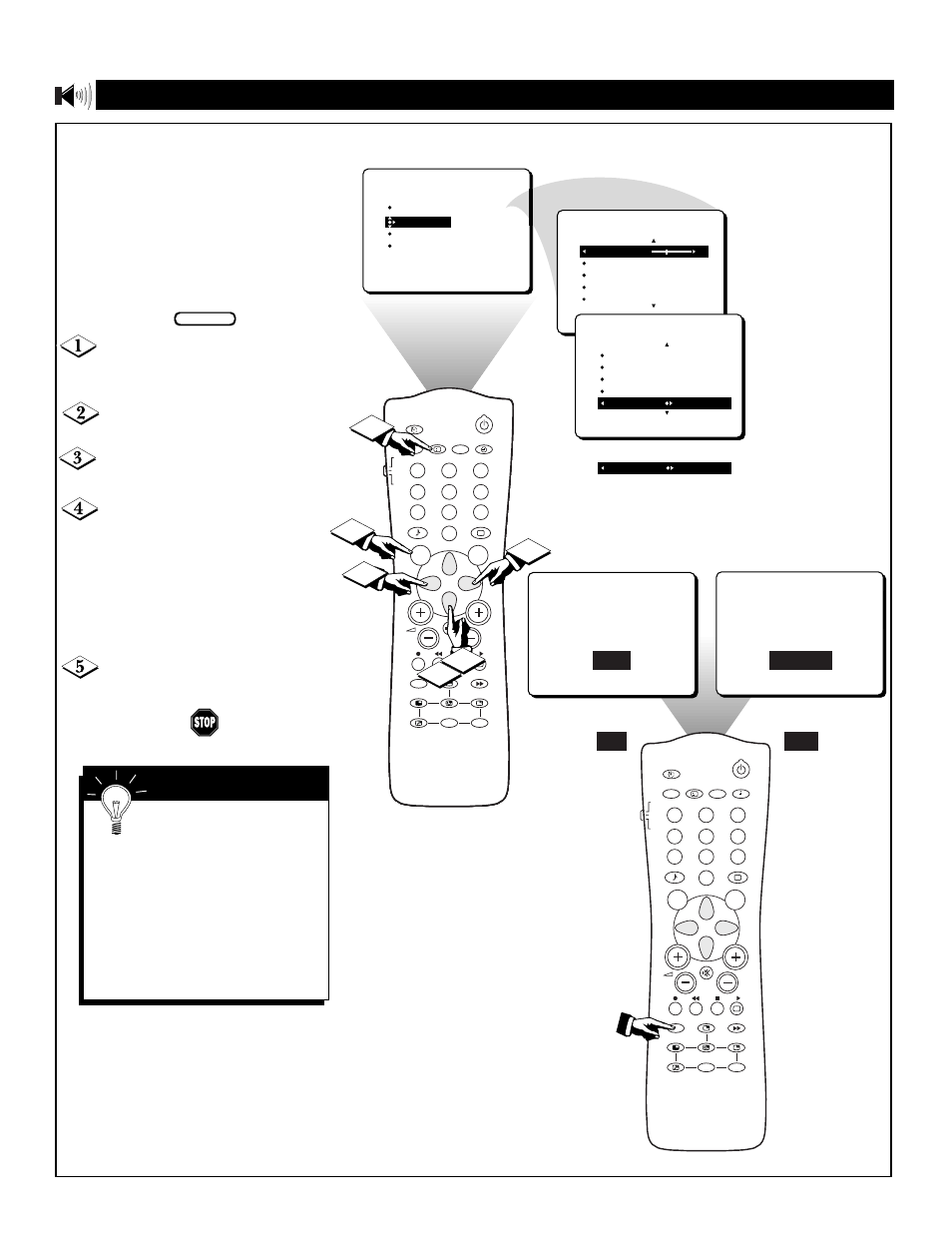 Sing, Ncredible, Urround | Sound menu • incredible surround, Mart | Philips Magnavox 55P8241 User Manual | Page 32 / 54