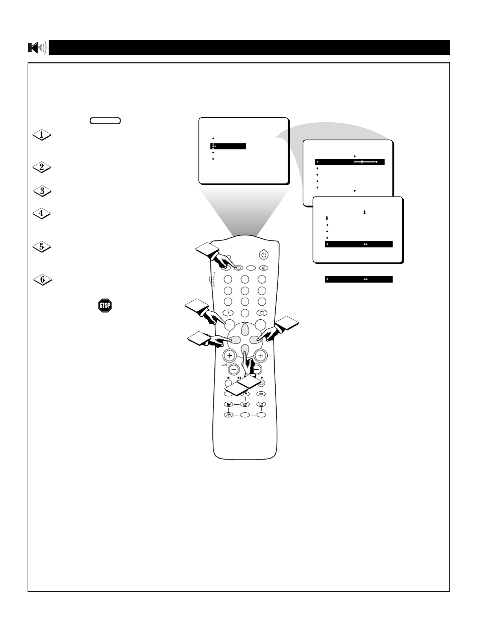 Sing the, Oost, Ontrol | Philips Magnavox 55P8241 User Manual | Page 36 / 54