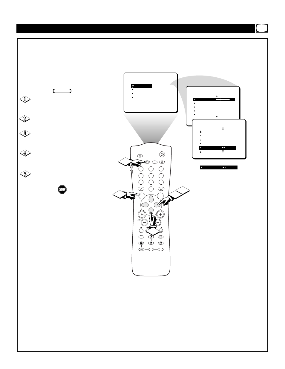 Dnr) c, Urning on the, Ynamic | Oise, Eduction, Ontrol | Philips Magnavox 55P8241 User Manual | Page 7 / 54