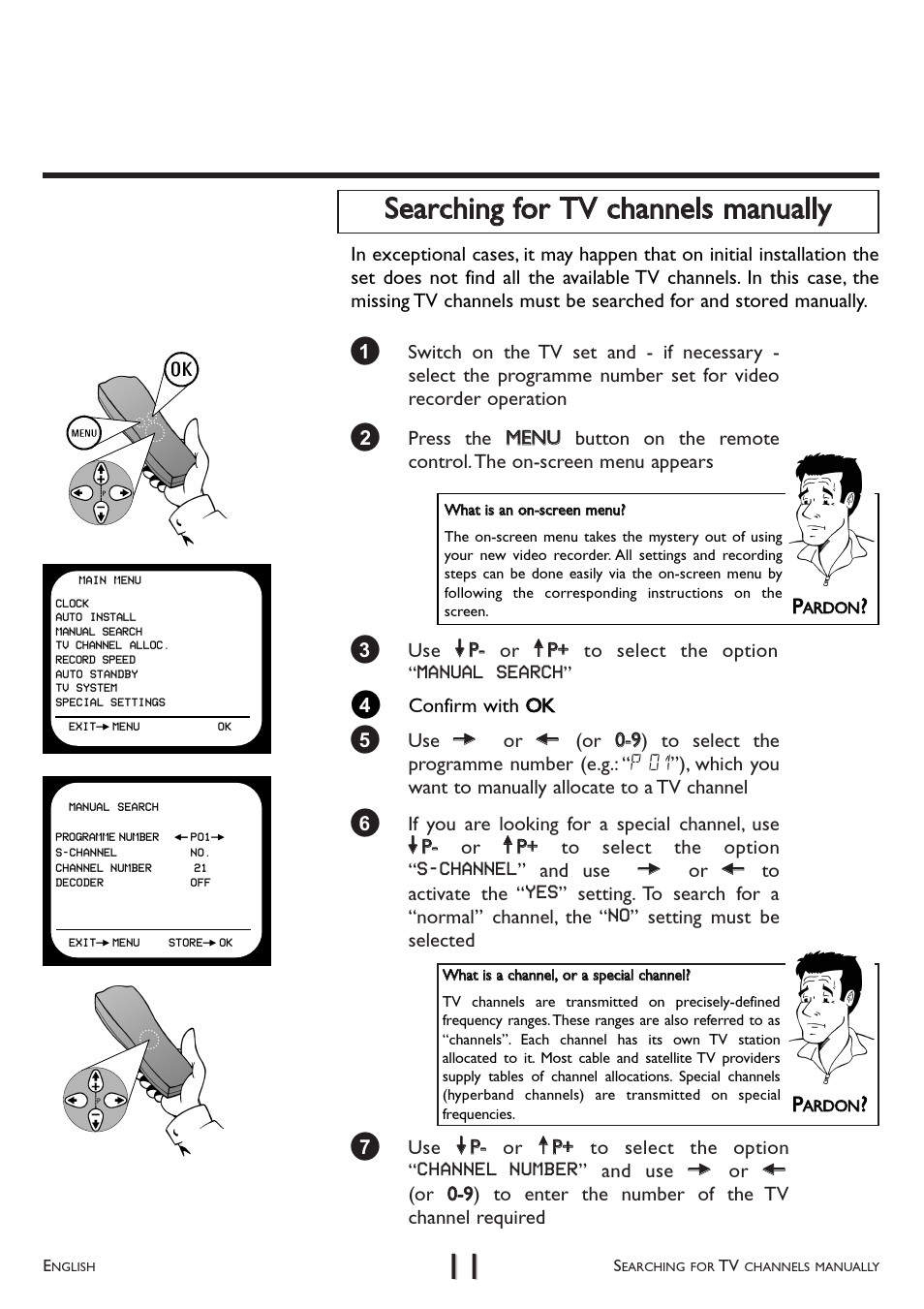 Philips VR 617/07 User Manual | Page 11 / 52