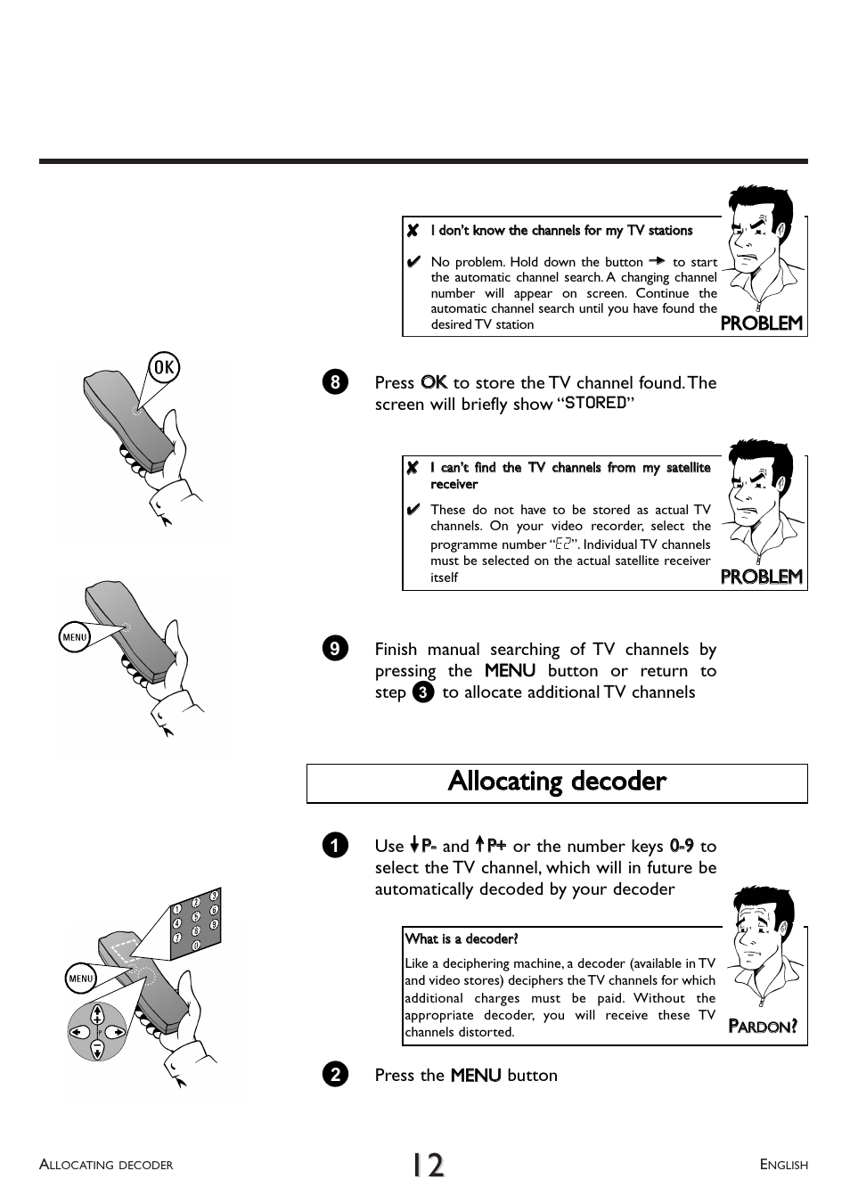 Philips VR 617/07 User Manual | Page 12 / 52