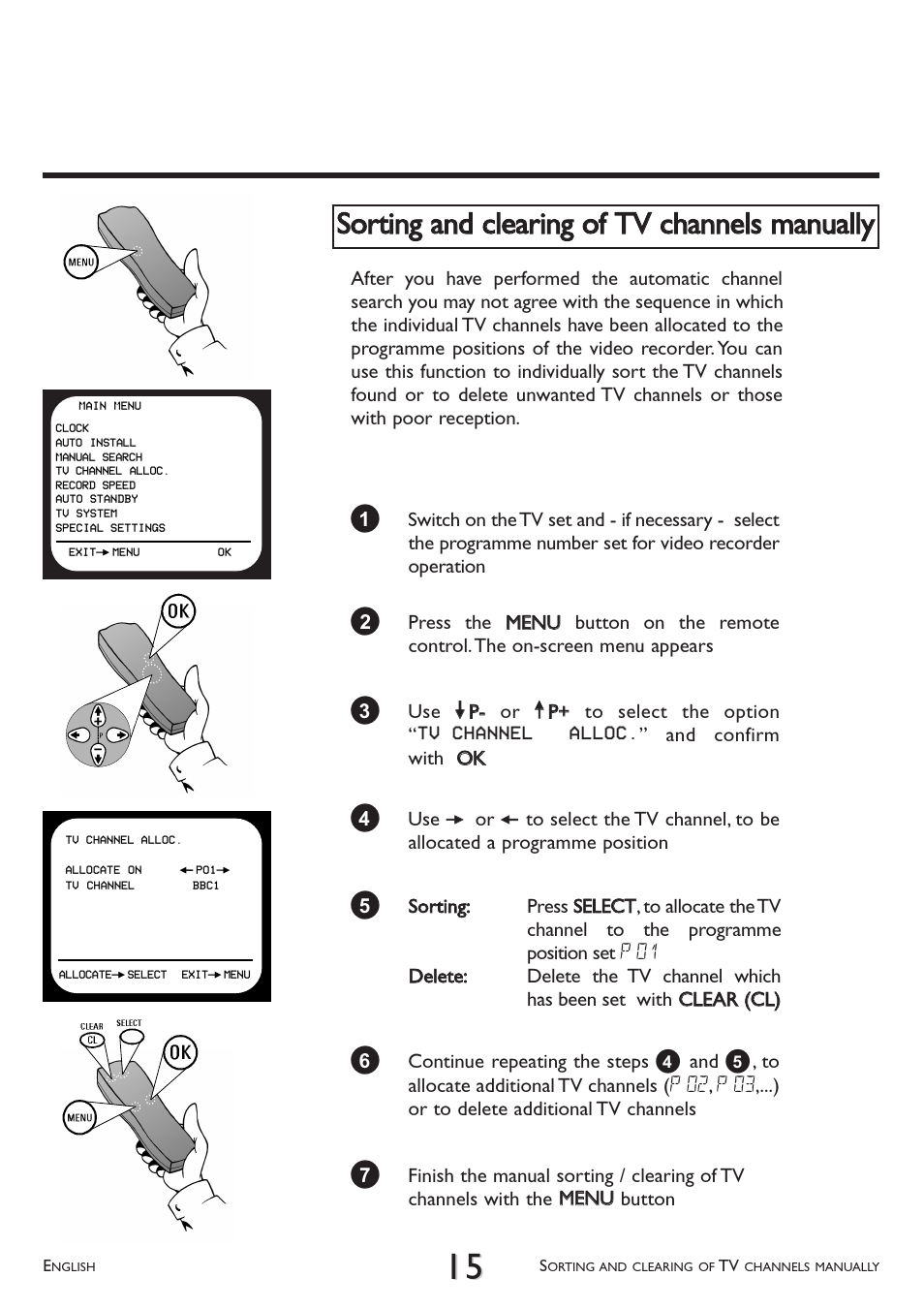 Philips VR 617/07 User Manual | Page 15 / 52