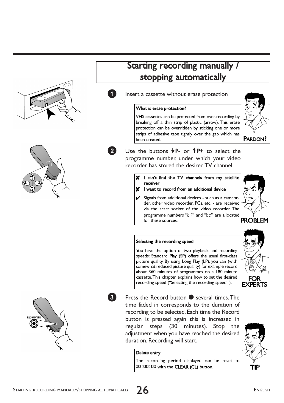 Philips VR 617/07 User Manual | Page 26 / 52