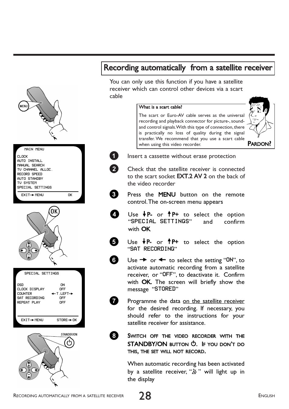 Philips VR 617/07 User Manual | Page 28 / 52