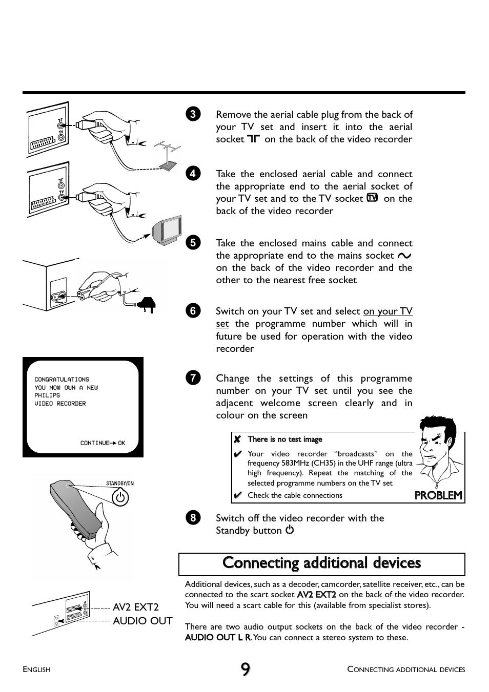 Philips VR 617/07 User Manual | Page 9 / 52