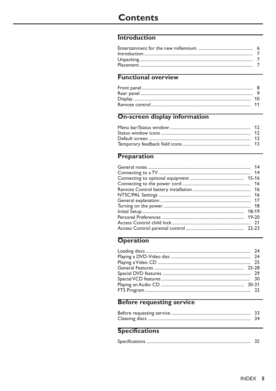 Philips 711 User Manual | Page 2 / 32