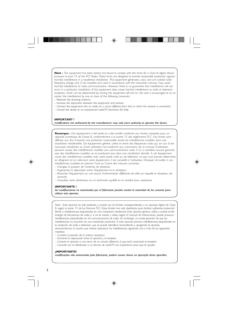 Philips AJL 700 User Manual | Page 2 / 31