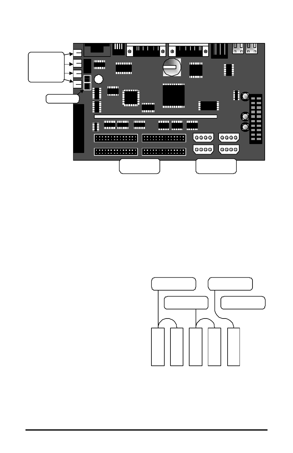 3 mounting the hard drives, 4 configuring master/slave, Motherboard overview | Philips DVAA Series User Manual | Page 10 / 14