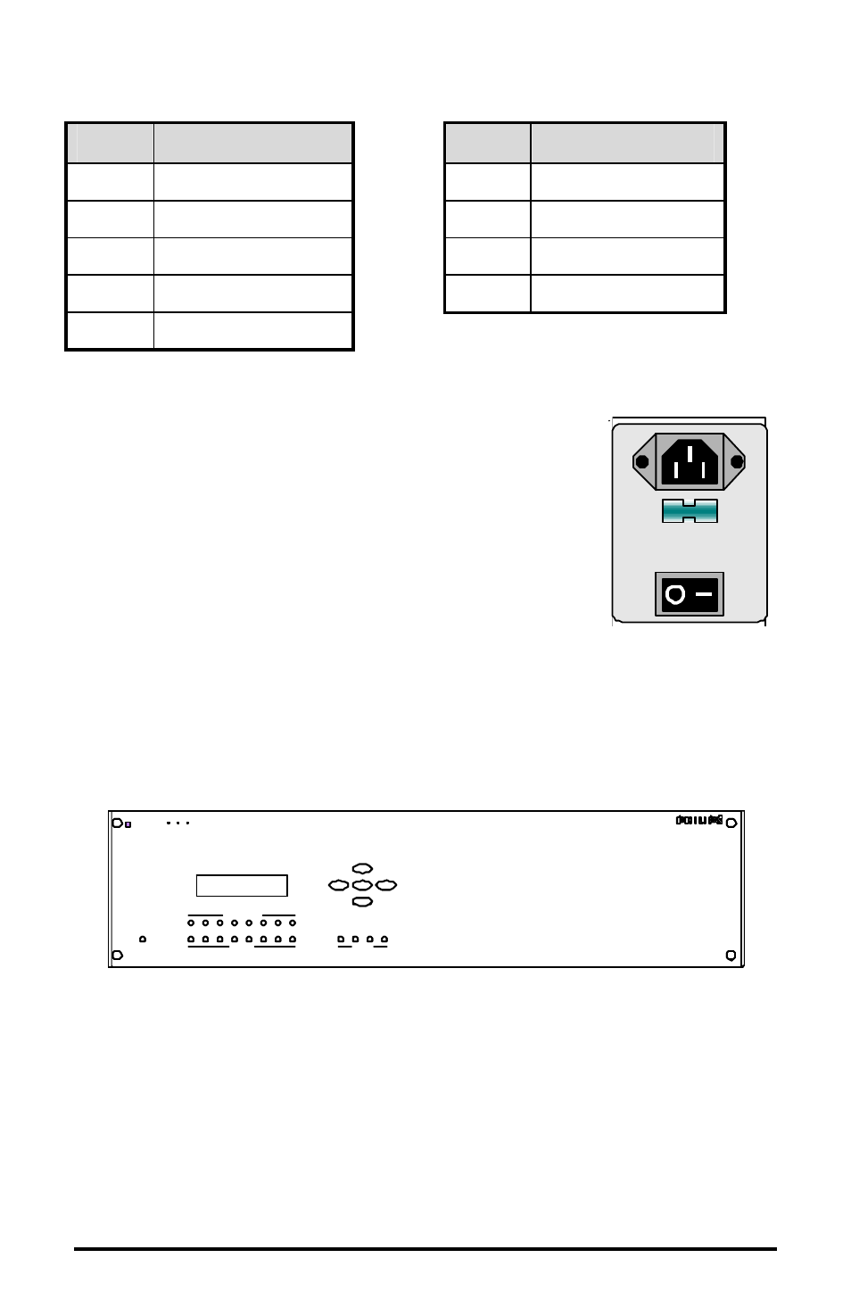 6 power-up, 7 front panel indicators, Db-9 pin configuration for rs-232 port | Hard drive status indicators (green lights) | Philips DVAA Series User Manual | Page 6 / 14