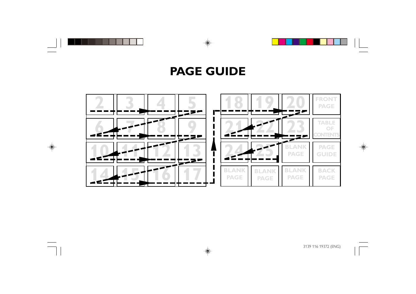 Page guide | Philips FW-C35 User Manual | Page 27 / 28