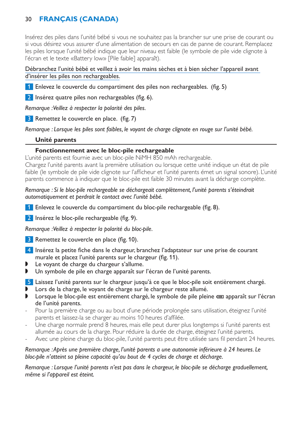 Philips Avent SCD525 User Manual | Page 30 / 64