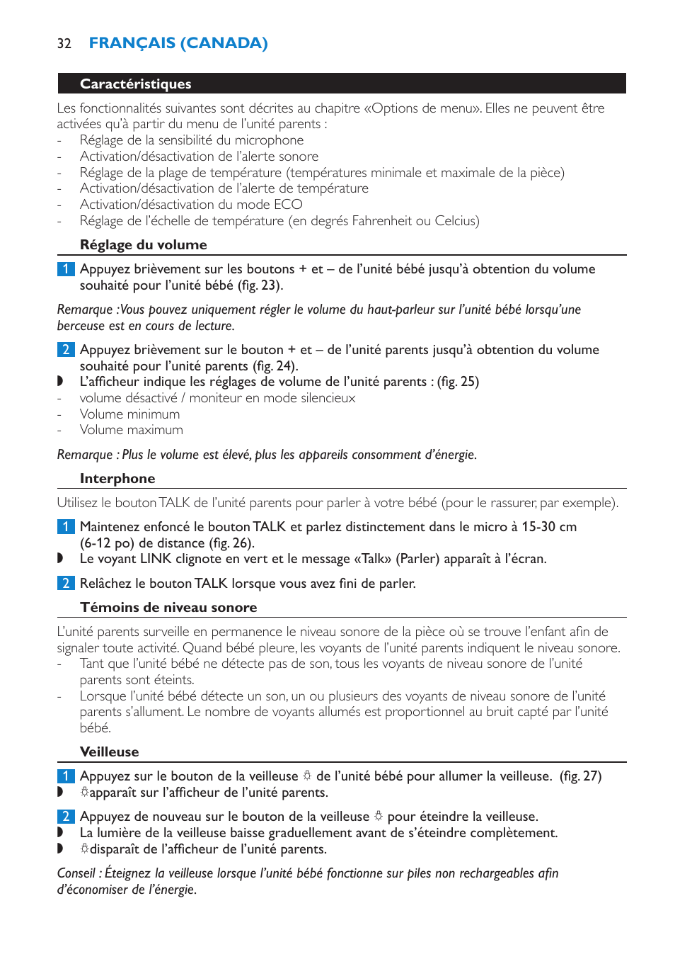 Philips Avent SCD525 User Manual | Page 32 / 64