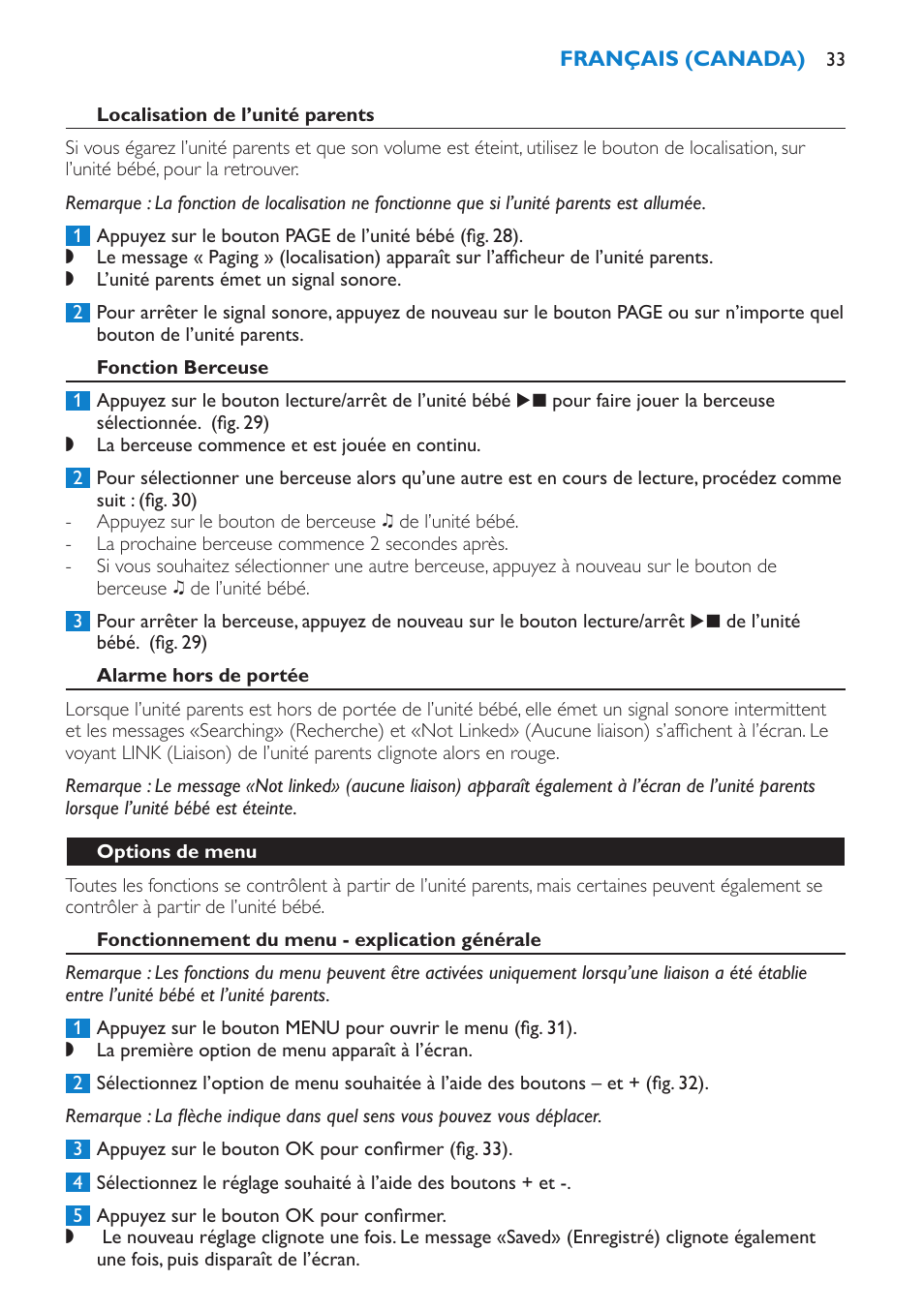 Philips Avent SCD525 User Manual | Page 33 / 64