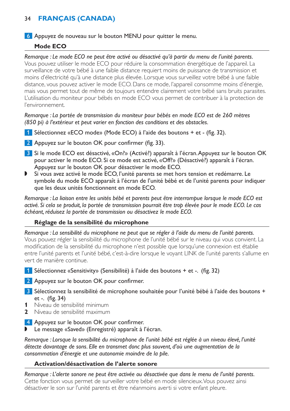 Philips Avent SCD525 User Manual | Page 34 / 64