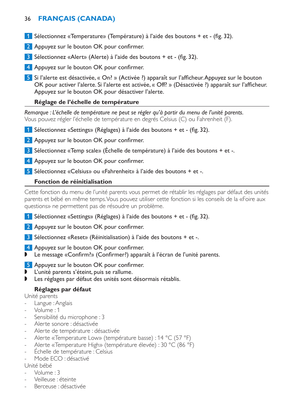 Philips Avent SCD525 User Manual | Page 36 / 64