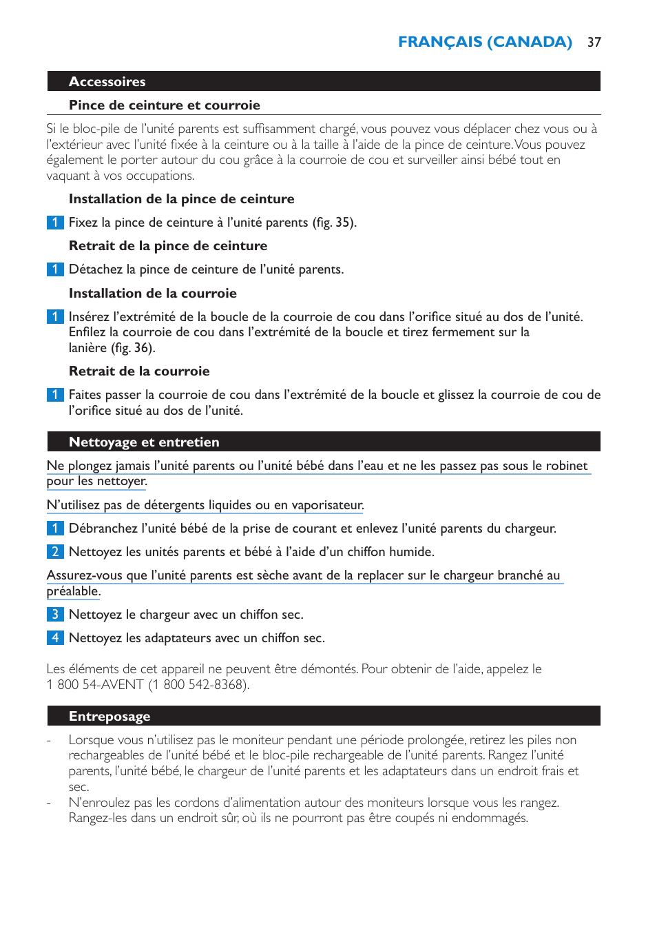 Philips Avent SCD525 User Manual | Page 37 / 64