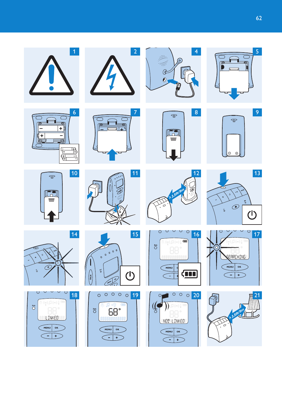 Philips Avent SCD525 User Manual | Page 62 / 64