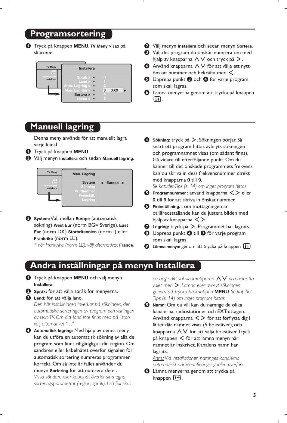 Philips 15PF4110/58 User Manual | Page 121 / 174