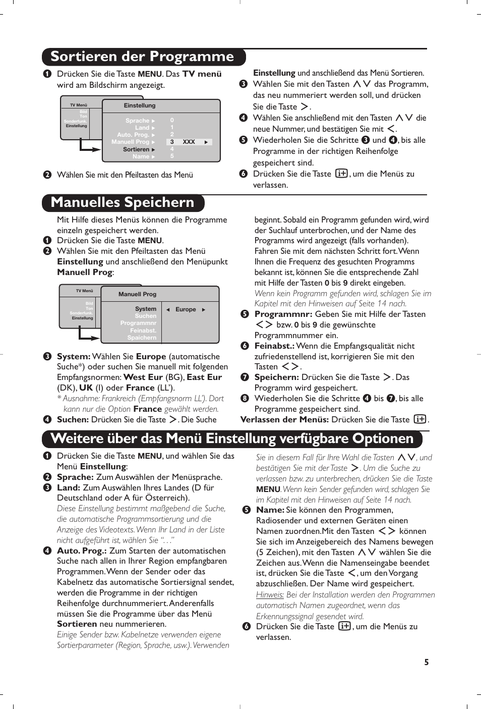 Philips 15PF4110/58 User Manual | Page 37 / 174