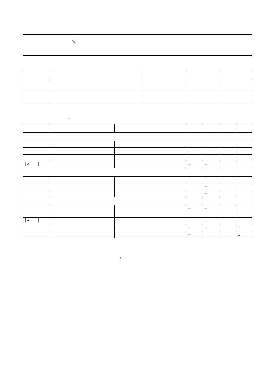Thermal characteristics, Dc characteristics | Philips TDA1519C User Manual | Page 7 / 22