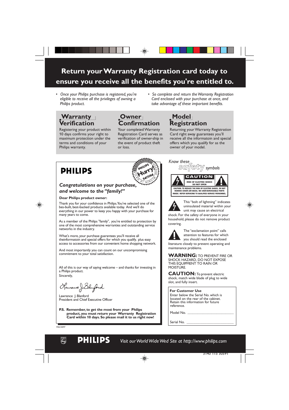 Ssa affe ett, Hur ry | Philips FWC527/37 User Manual | Page 2 / 30