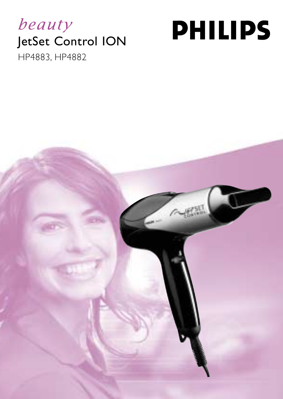 Philips JETSET CONTROL ION HP4882 User Manual | 88 pages