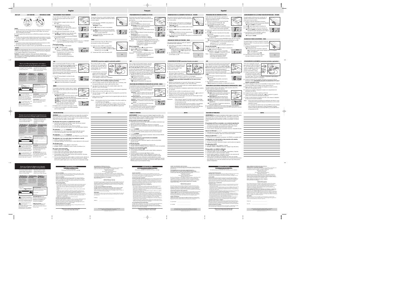 4,5 v dc digital digital digital | Philips AX5006 User Manual | Page 2 / 2