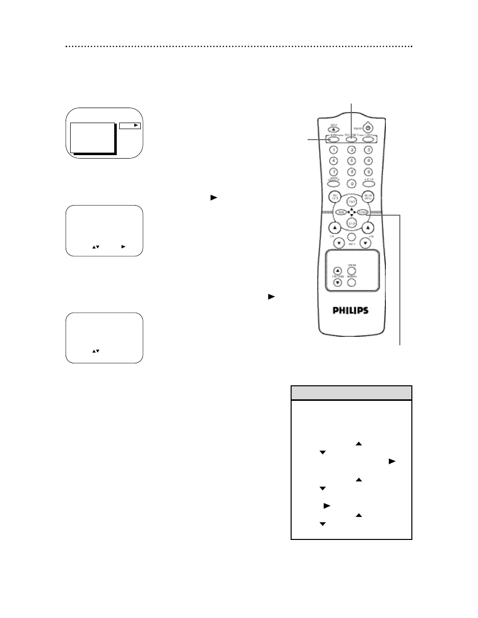 20 language selection | Philips CCC 092AT User Manual | Page 20 / 54