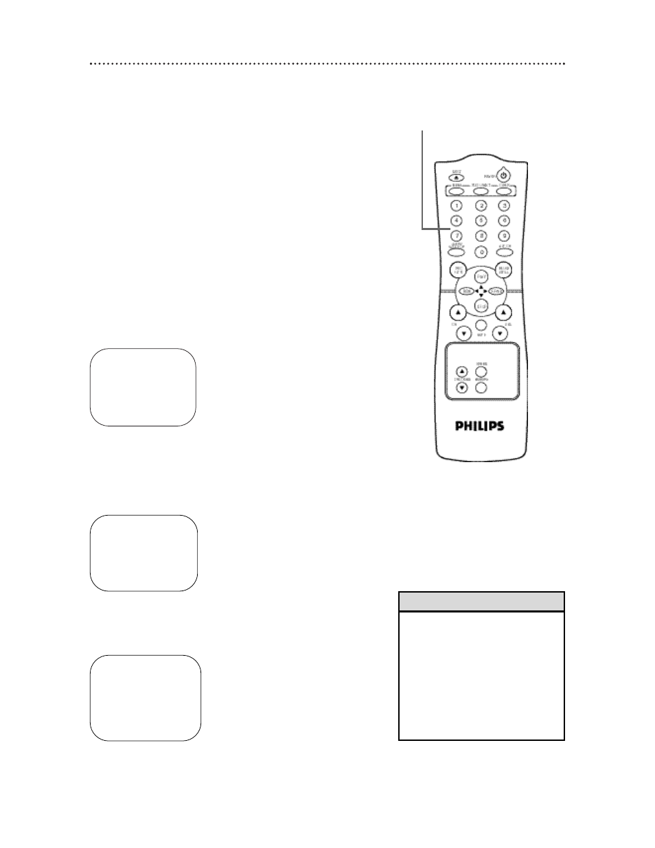 34 timer recording (cont’d) | Philips CCC 092AT User Manual | Page 34 / 54