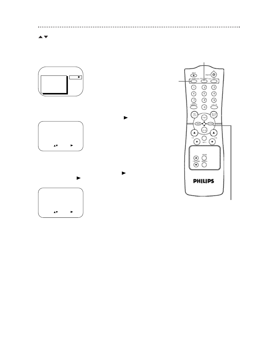 46 volume bar | Philips CCC 092AT User Manual | Page 46 / 54