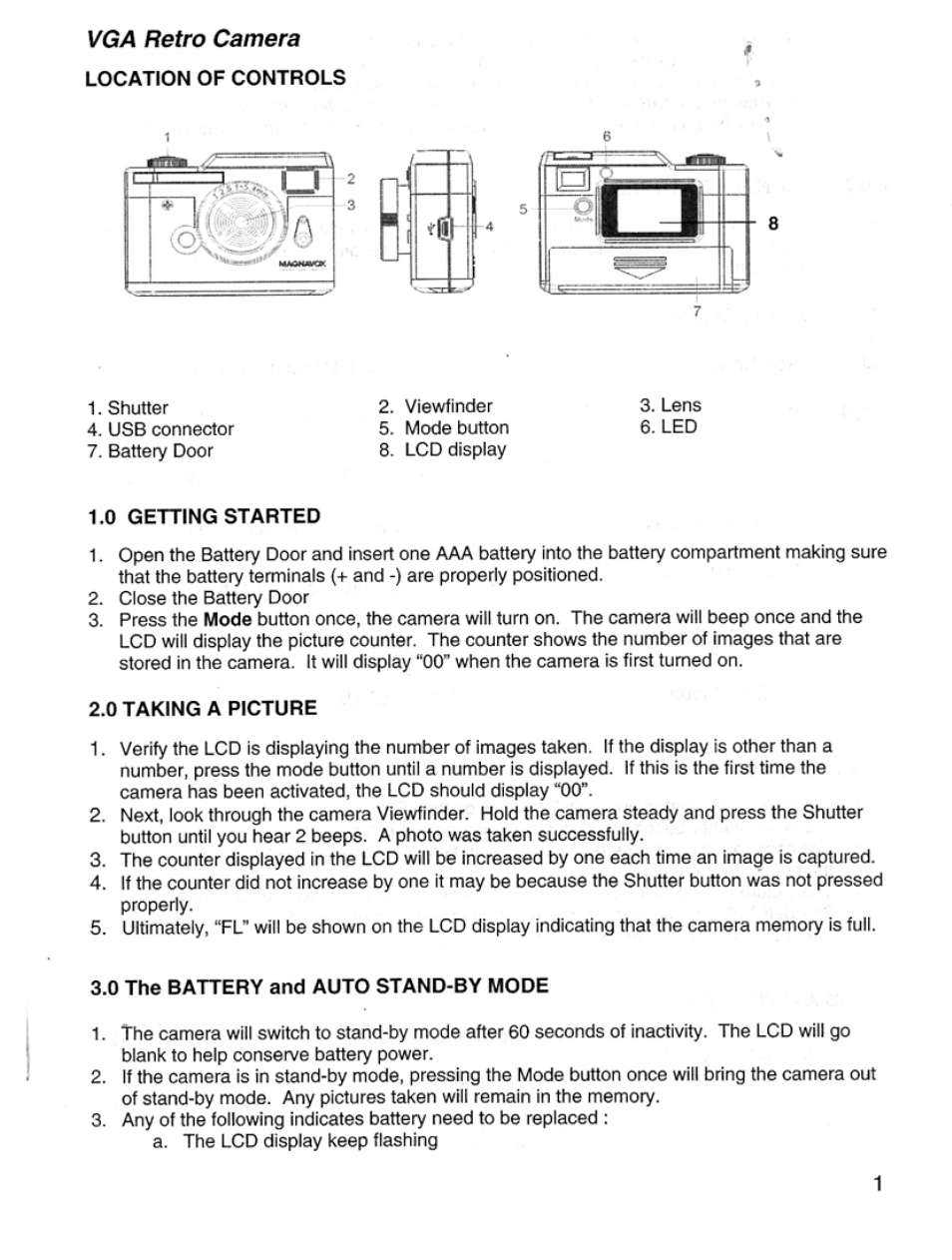 Philips MIC4013SB User Manual | 7 pages