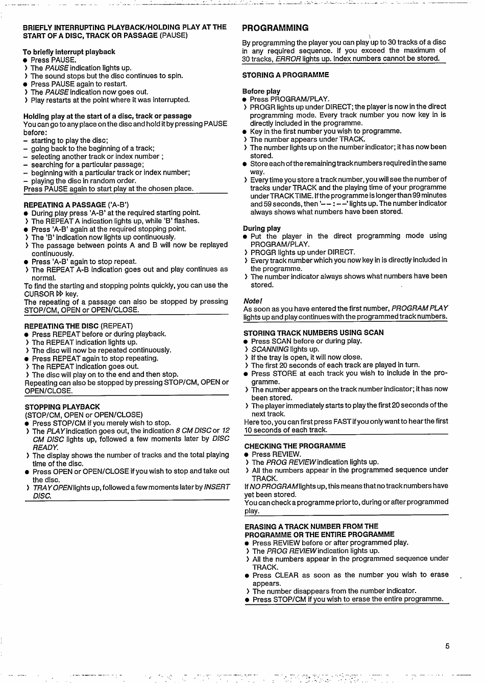 Philips CD 630 User Manual | Page 7 / 14