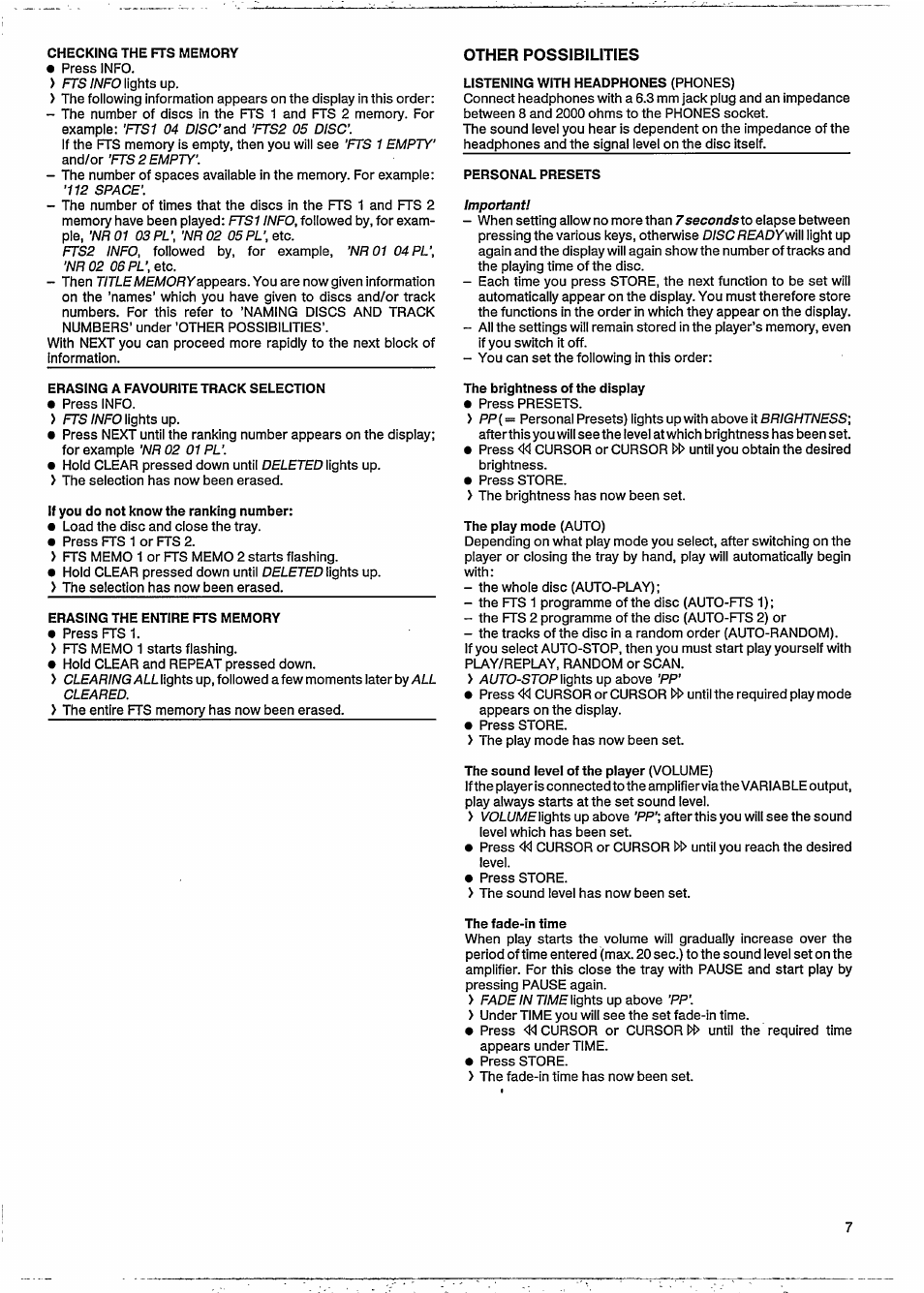 Philips CD 630 User Manual | Page 9 / 14