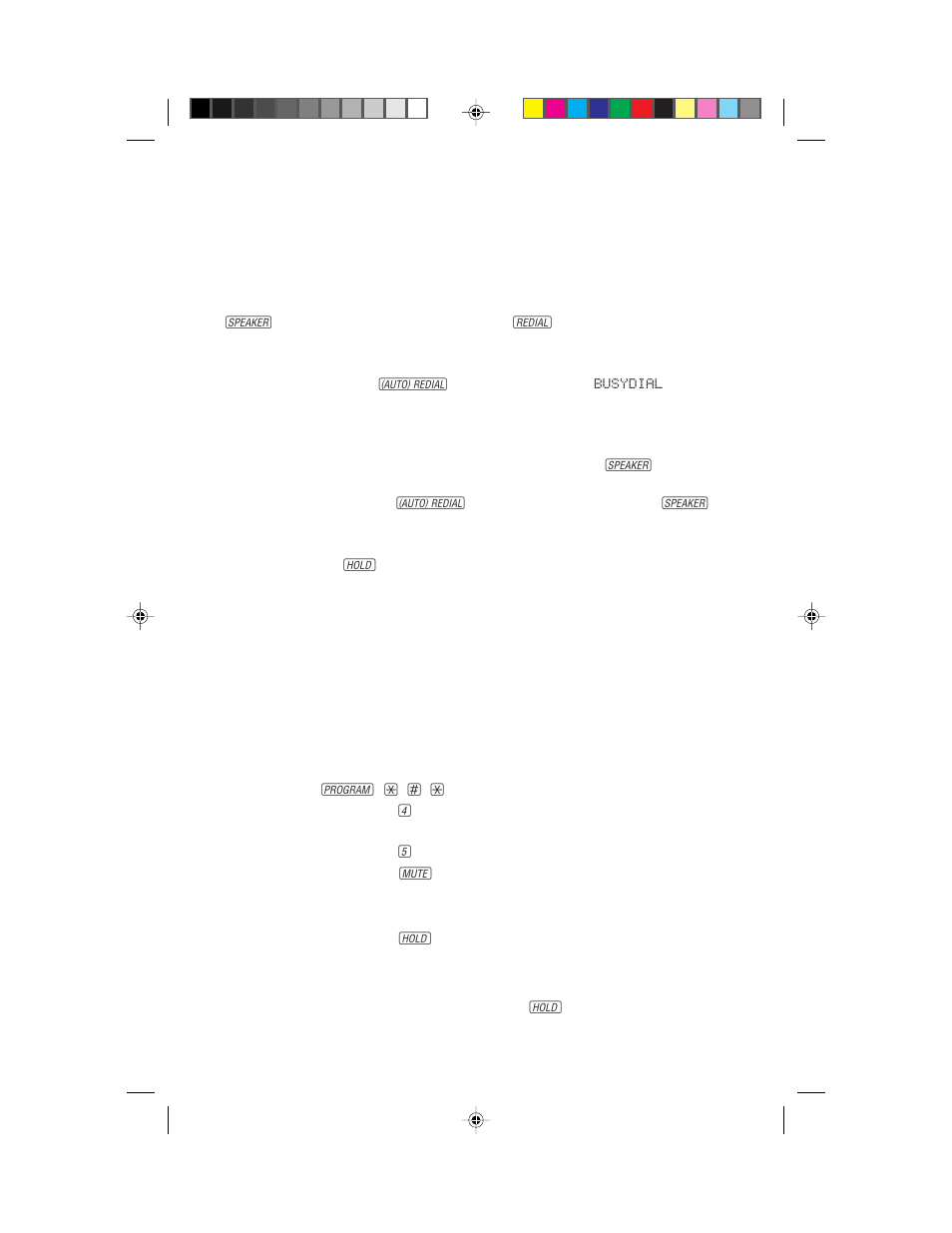 Operation, Redial, Auto redial | Hold, Switch between lines | Philips 954 User Manual | Page 18 / 32