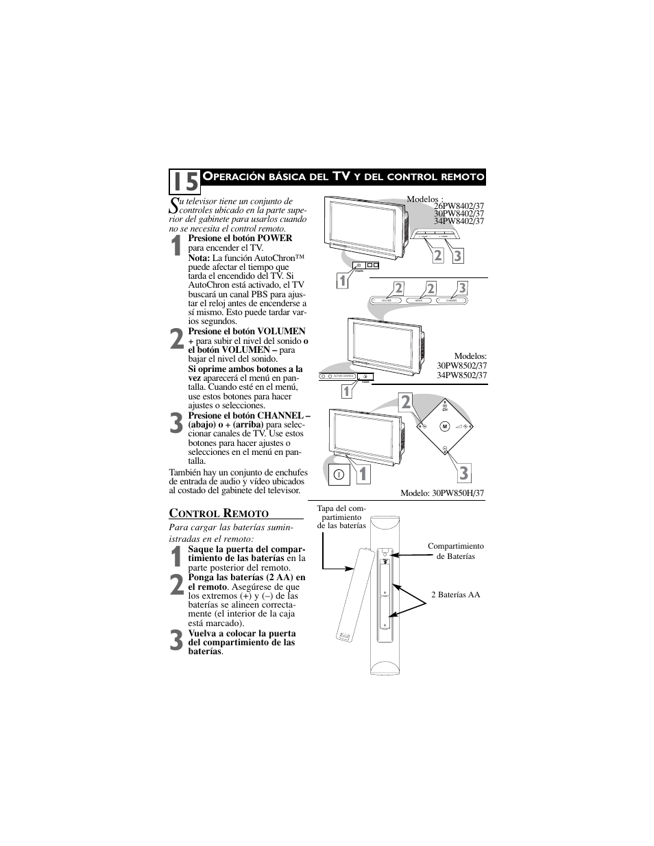 Philips 34PW850H/37 User Manual | Page 18 / 42