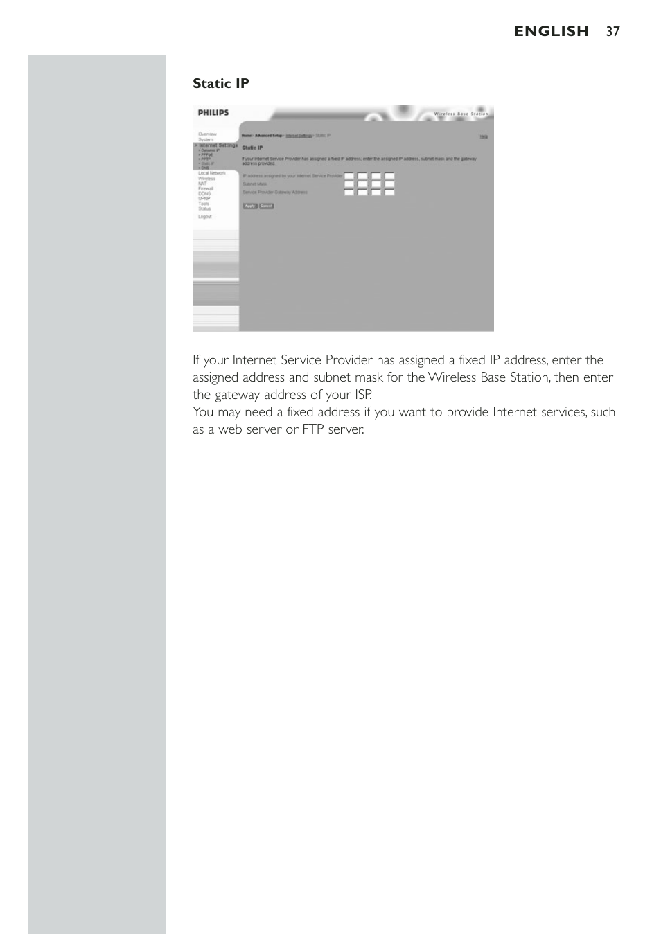 Philips CPWBS001 User Manual | Page 37 / 64