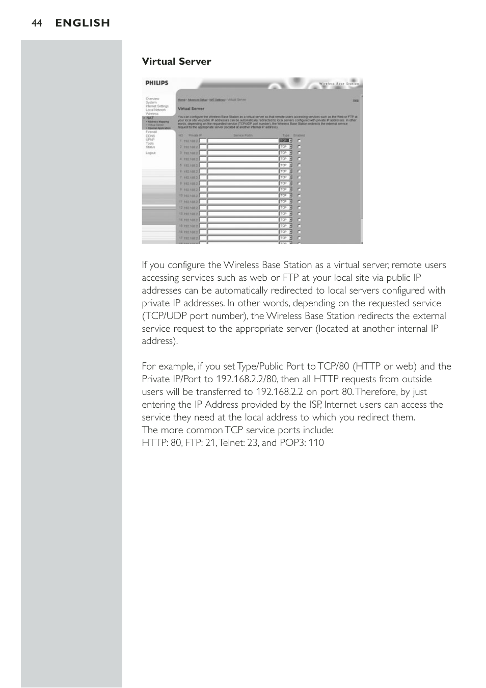 Philips CPWBS001 User Manual | Page 44 / 64