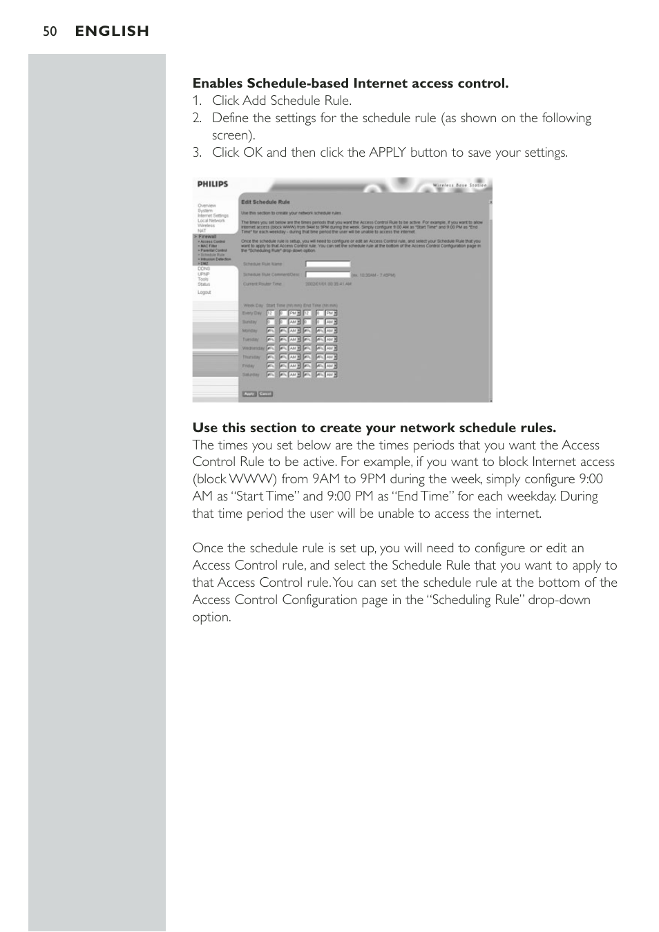 Philips CPWBS001 User Manual | Page 50 / 64